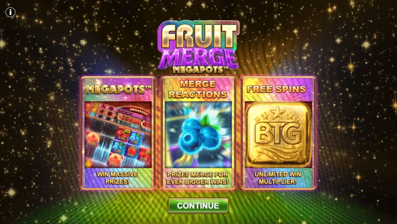 Fruit Merge Megapots - ბონუს თამაში Megapot Coin-ით